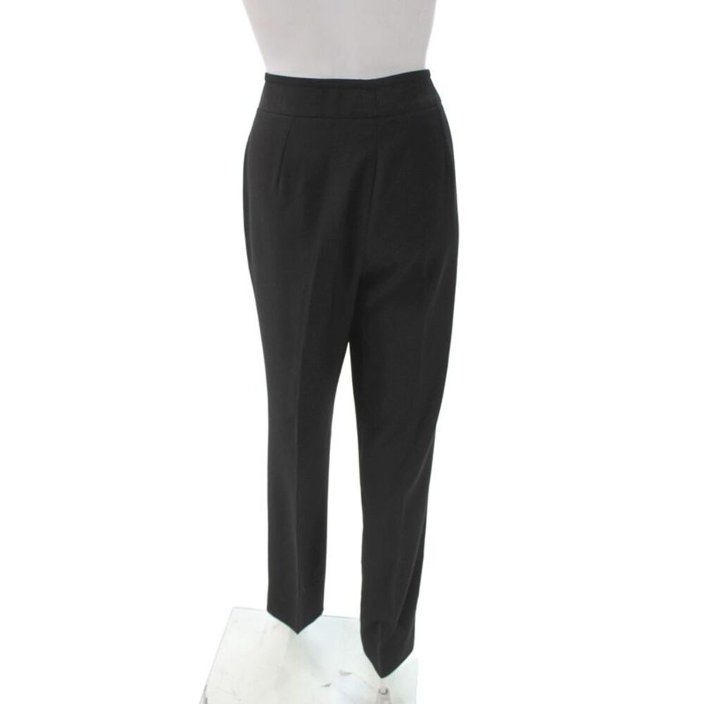 Armani Collezioni Women Dress Pants Black Classic Solid Size 12 - Picture 3 of 5